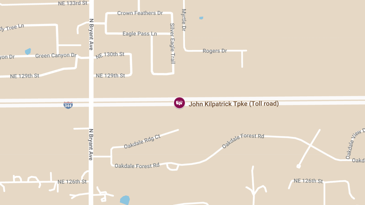 One Killed in Crash on Kilpatrick Turnpike Near I-40