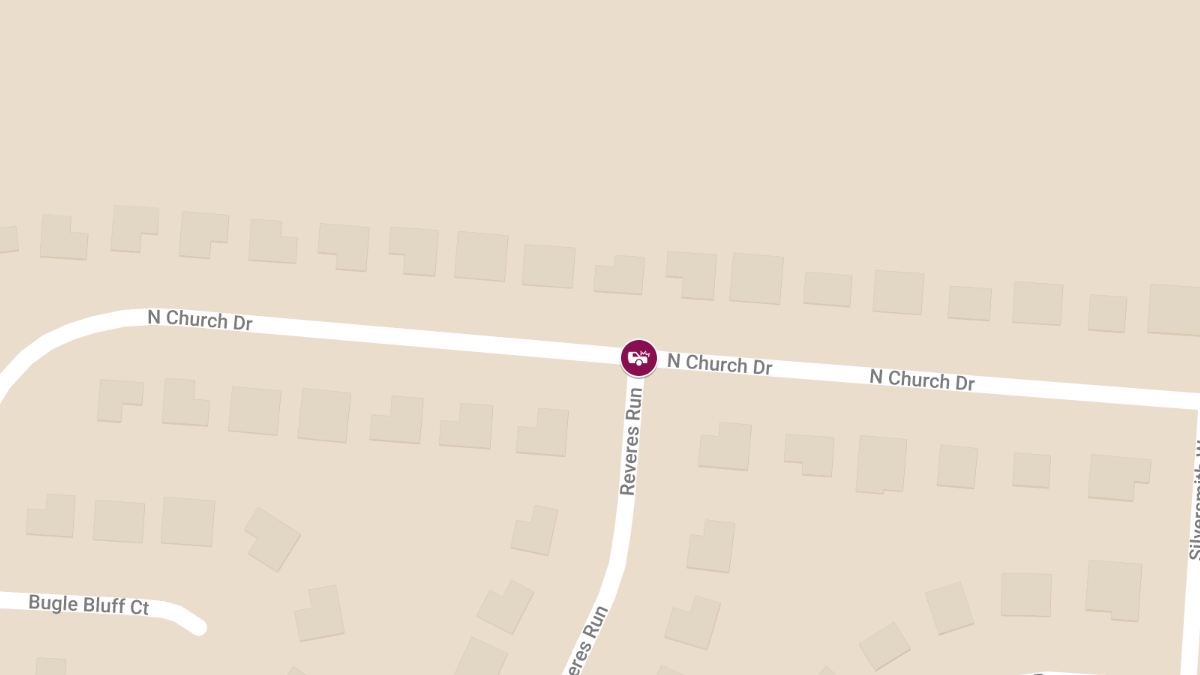 One Trapped, Injuries Reported in Crash at Reveres Run & N Church Dr