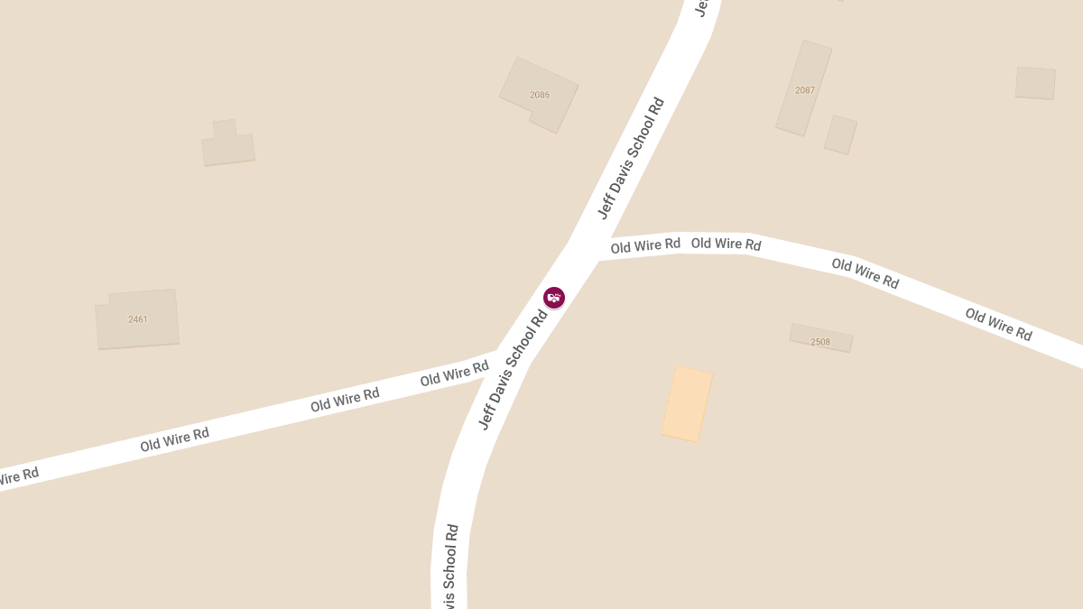 Overnight Accident with Injuries at 1300 Block of Keff Davis School Rd