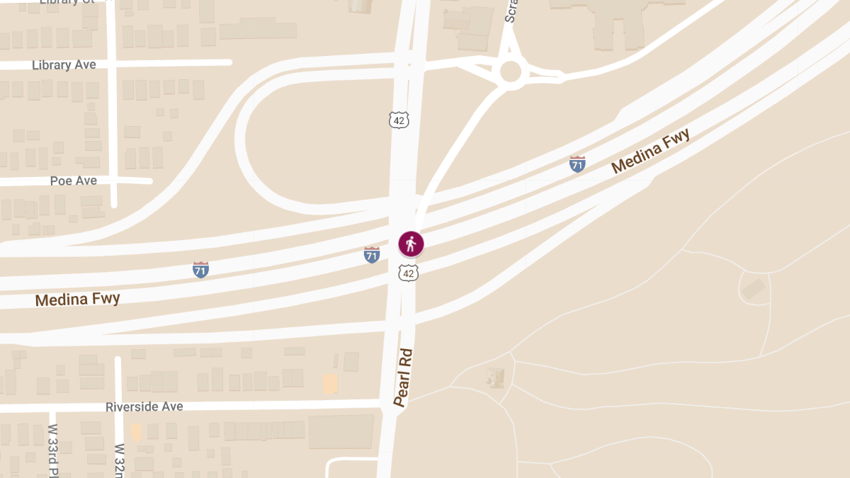 Pedestrian Critically Injured After Being Struck on I-71 N at W 25th St