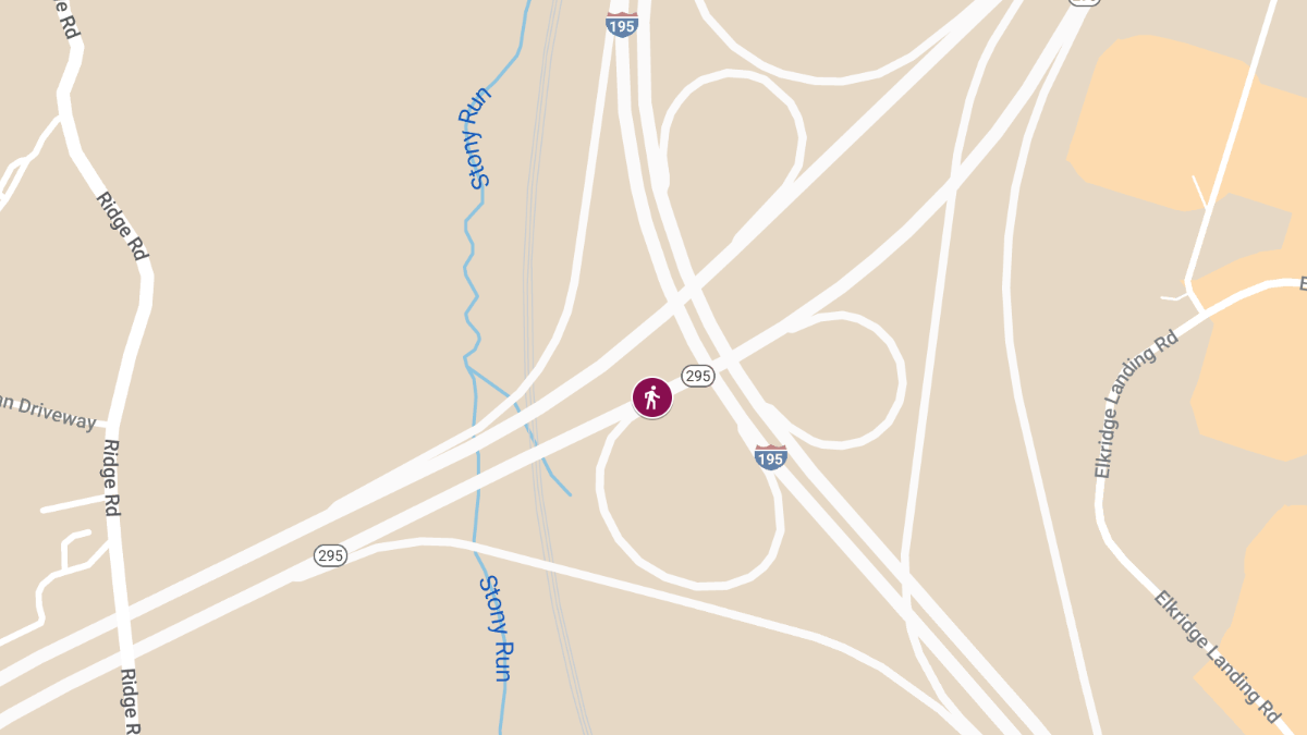 Pedestrian Critically Injured in Crash on NB Rt-295 Near Rt-195