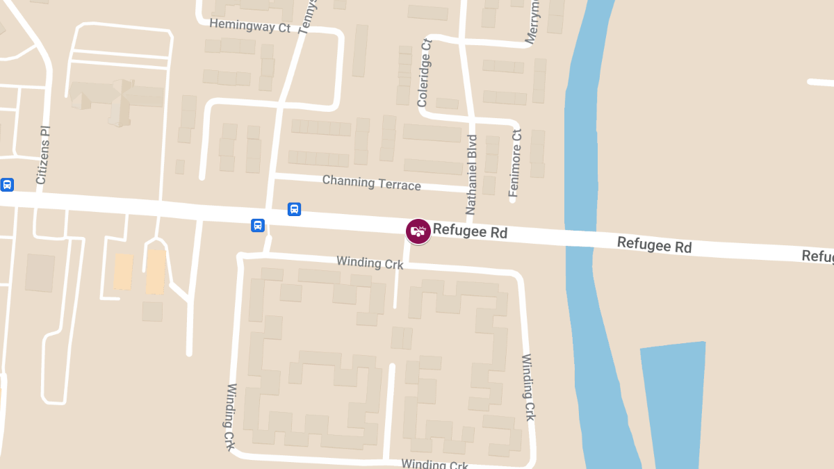 Pedestrian Critically Injured in Hit-and-Run at 4500 Refugee Rd