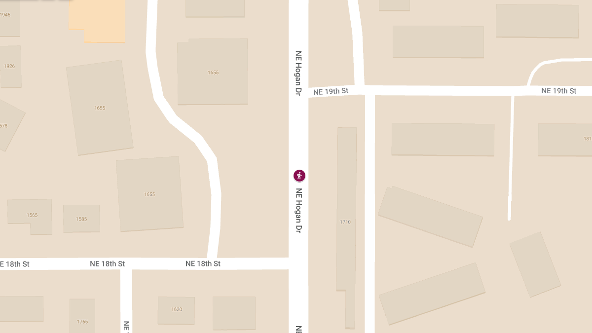 Pedestrian Dies After Being Struck on NE Hogan Rd