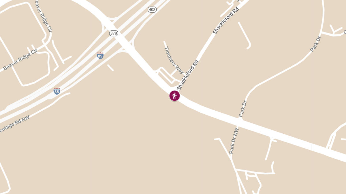 Pedestrian Fatally Struck by Police Vehicle at Beaver Ruin Rd & Shackleford Rd