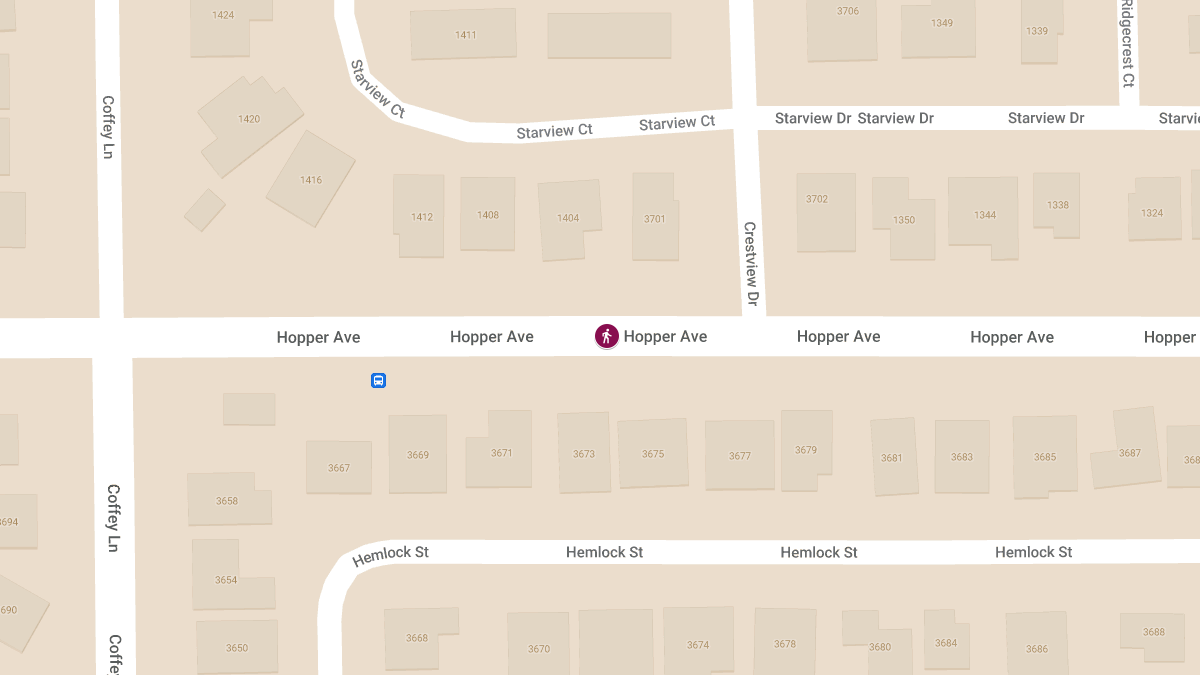 Pedestrian Fatally Struck by SUV on Hopper Ave