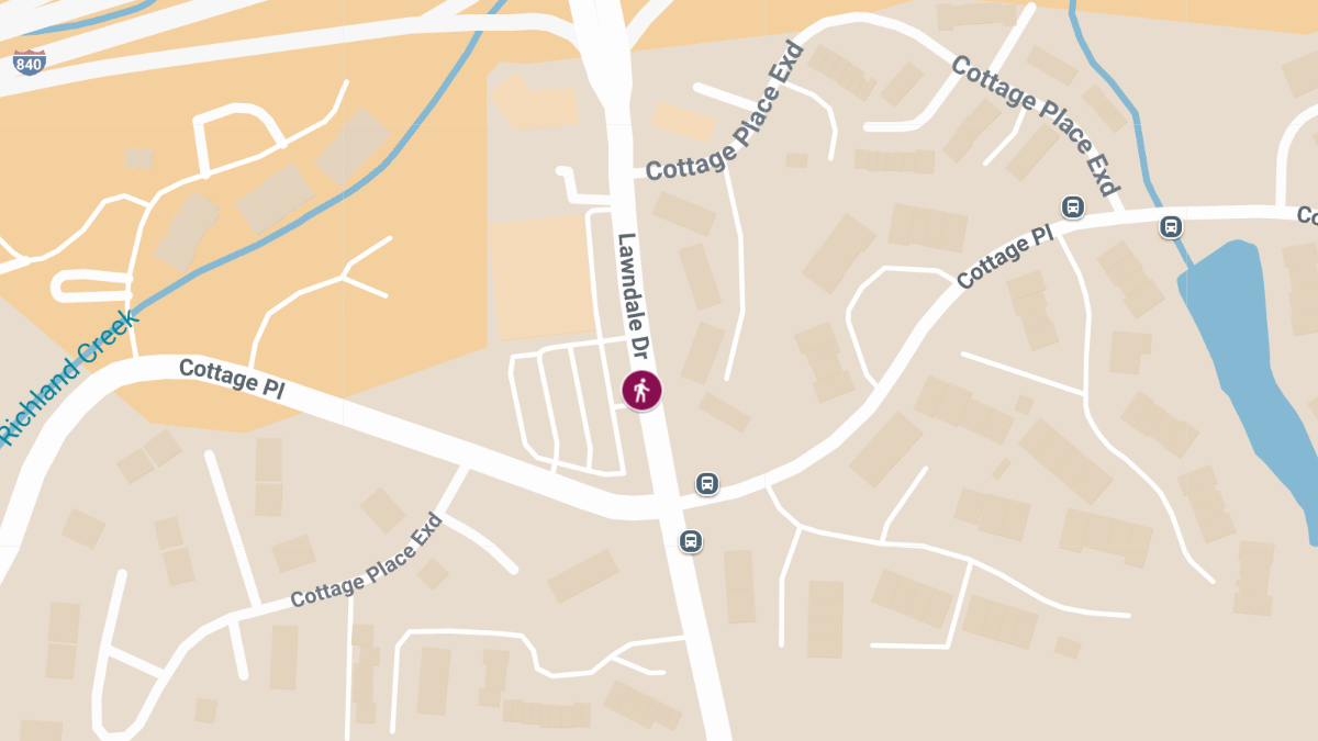 Pedestrian Fatally Struck on Lawndale Dr Near Cottage Place