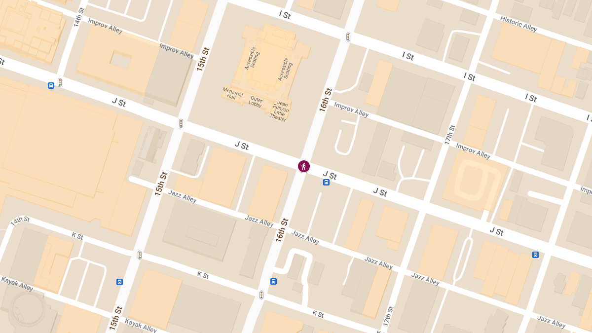 Pedestrian Injured After Being Struck by Car at 16th St & J St