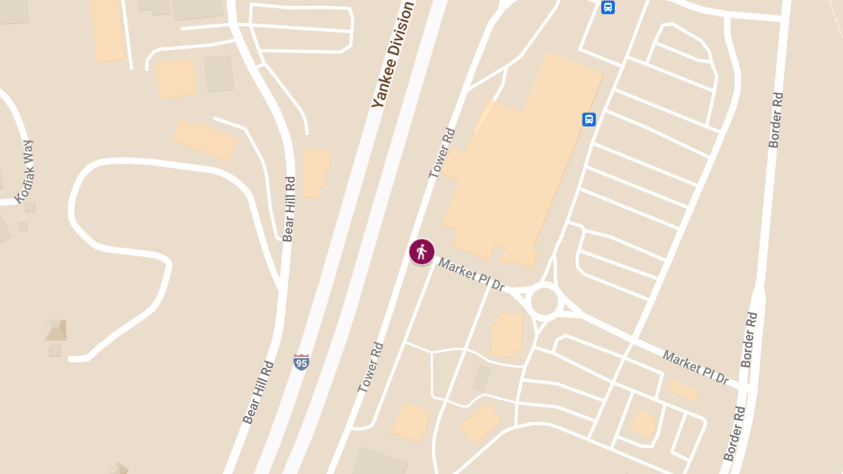 Pedestrian Injured in Crash With Bus Near Market Basket