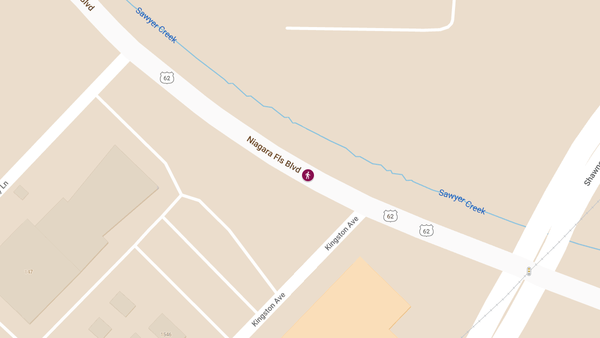 Pedestrian Injured in Crash at 886 Niagara Falls Blvd