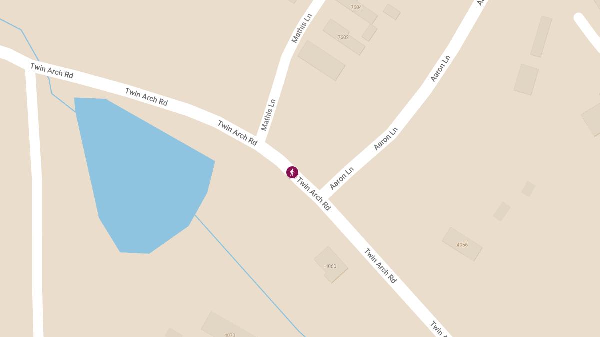 Pedestrian Injured in Crash on Twin Arch Rd