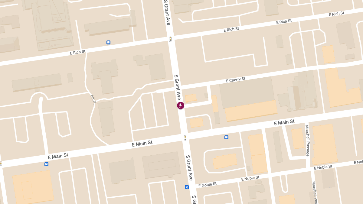 Pedestrian Injured in Hit-and-Run at Donatos Pizza on S Grant Ave