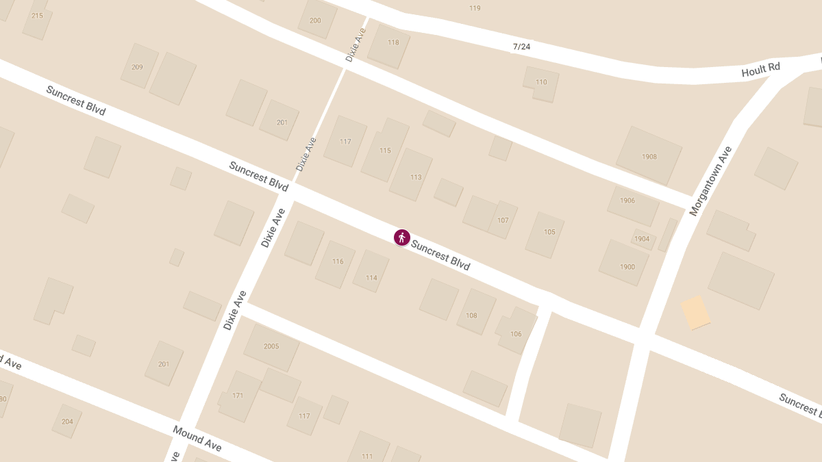 Pedestrian Injured in Hit-and-Run on Suncrest Blvd