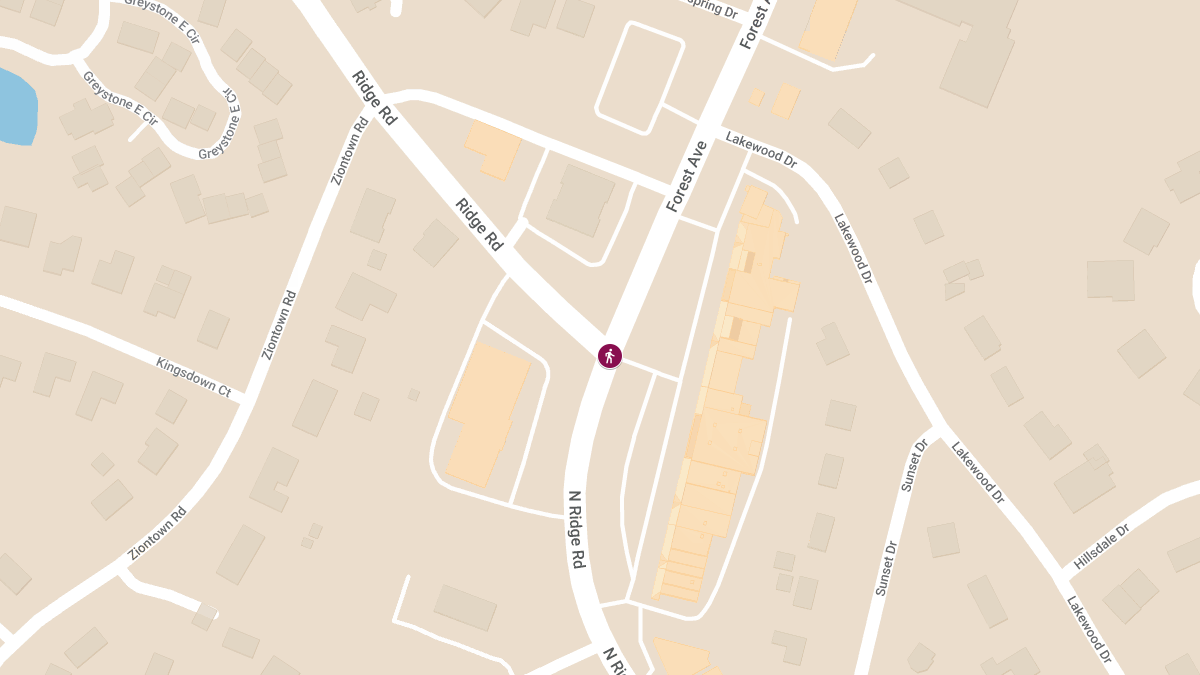 Pedestrian Injured in Vehicle Collision at Ridge Rd & Forest Ave