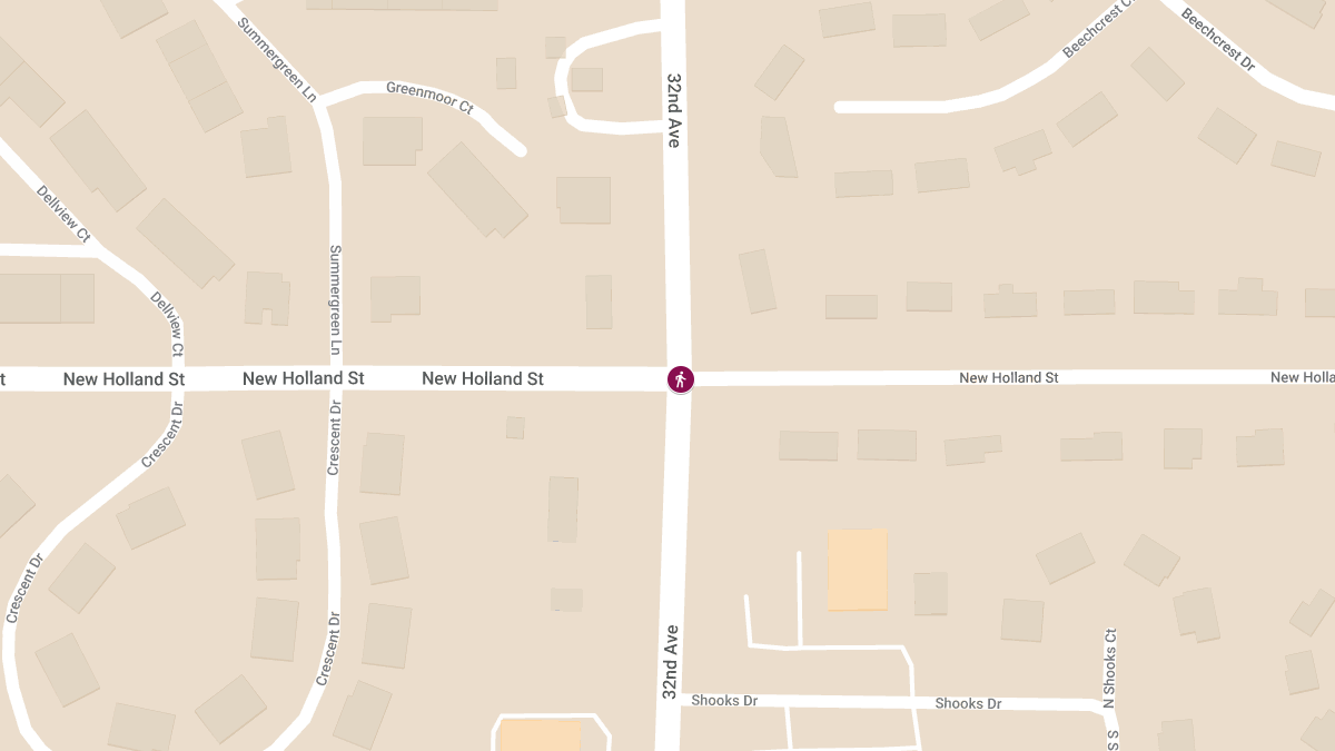 Pedestrian Injury Accident at 32nd Ave & New Holland St