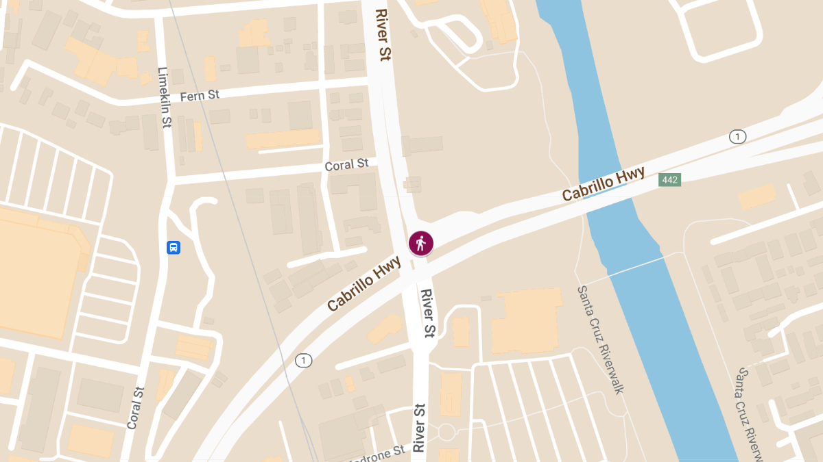 Pedestrian Killed in Crash on Highway 1 at River St