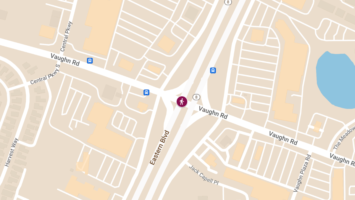 Pedestrian Killed in Hit-and-Run Crash on Eastern Blvd at Vaughn Rd