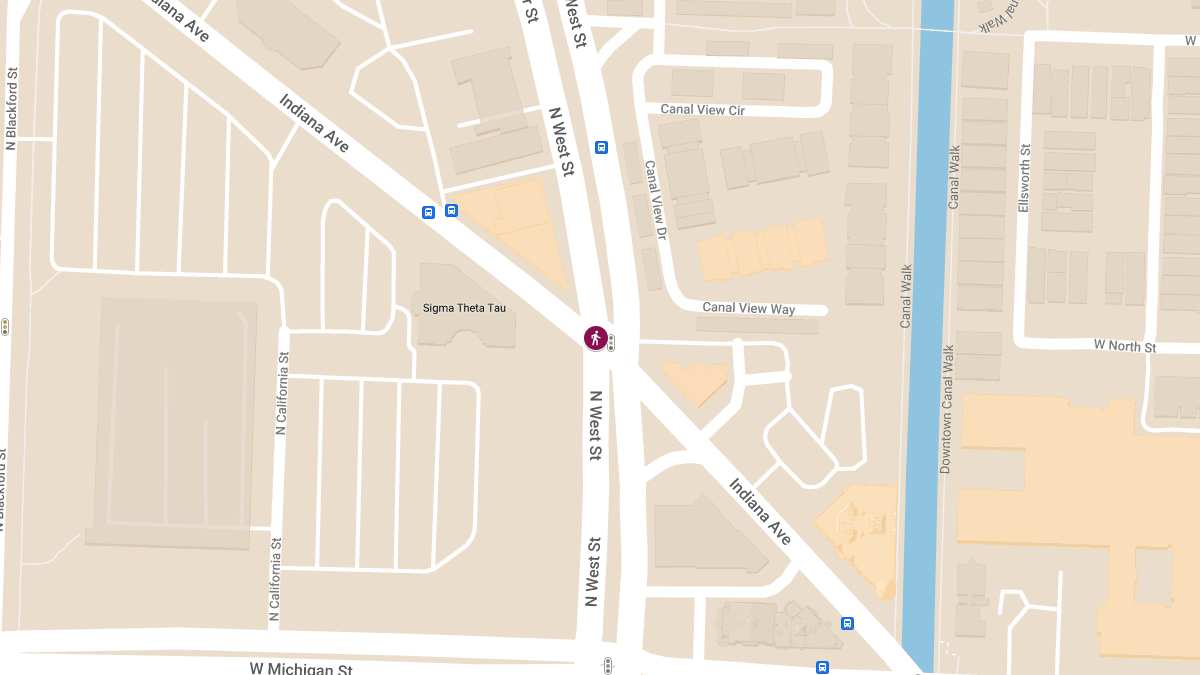 Pedestrian Seriously Injured at Dr. Martin Luther King Jr St & Indiana Ave