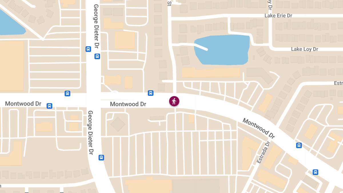 Pedestrian Seriously Injured in Crash at Montwood Dr & Lake Omega St