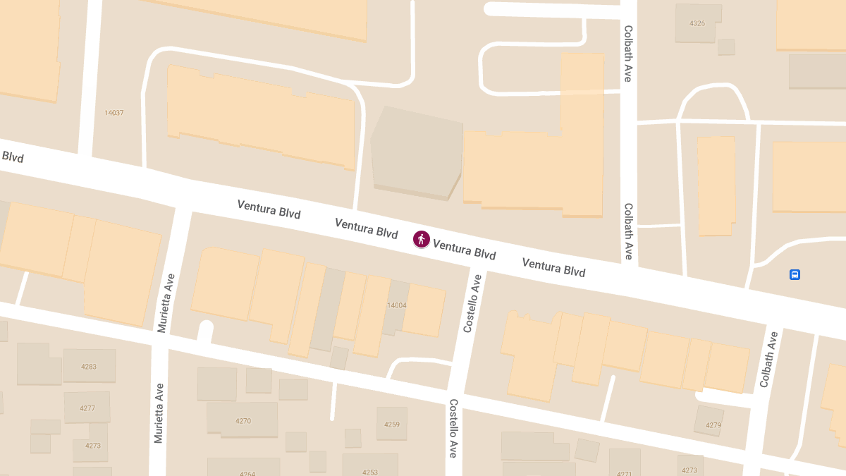 Pedestrian Severely Injured in Crash on Ventura Blvd