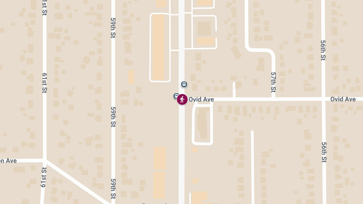 Pedestrian Struck, Injured at Merle Hay Rd & Ovid Ave