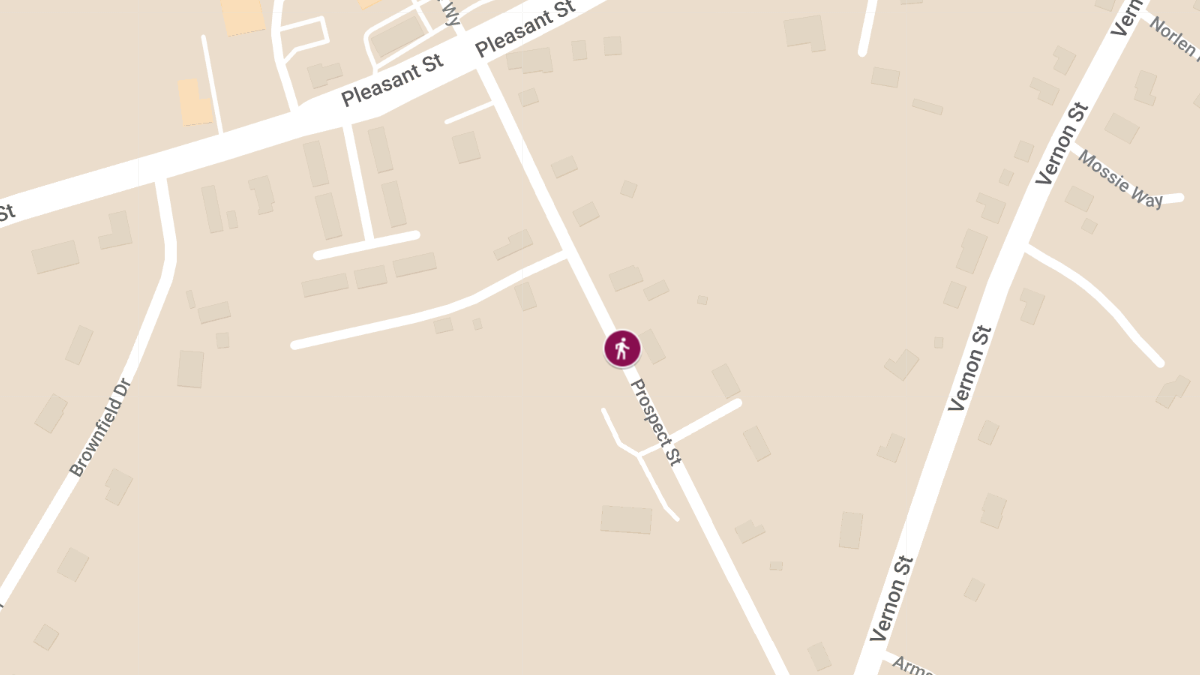 Pedestrian Struck and Injured on Prospect St
