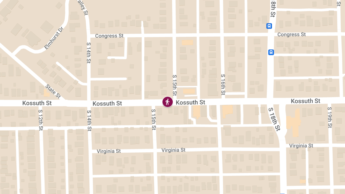 Pedestrian Struck by Vehicle at 15th St & Kossuth St