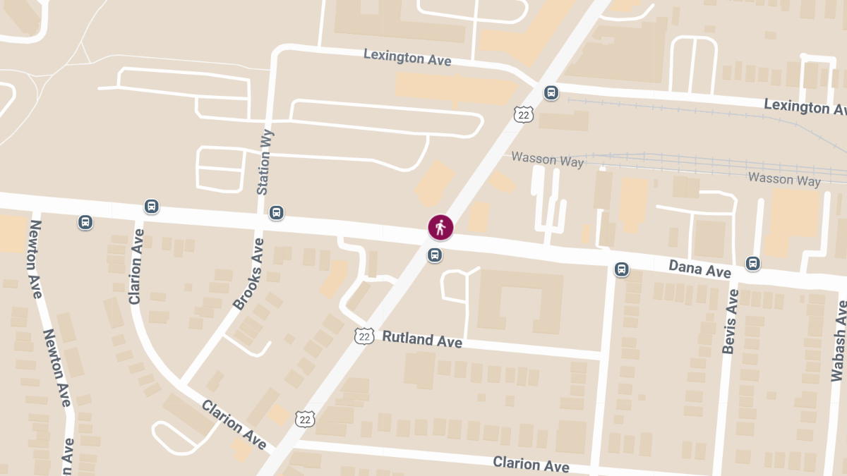Pedestrian Struck by Vehicle at Montgomery Rd & Dana Ave