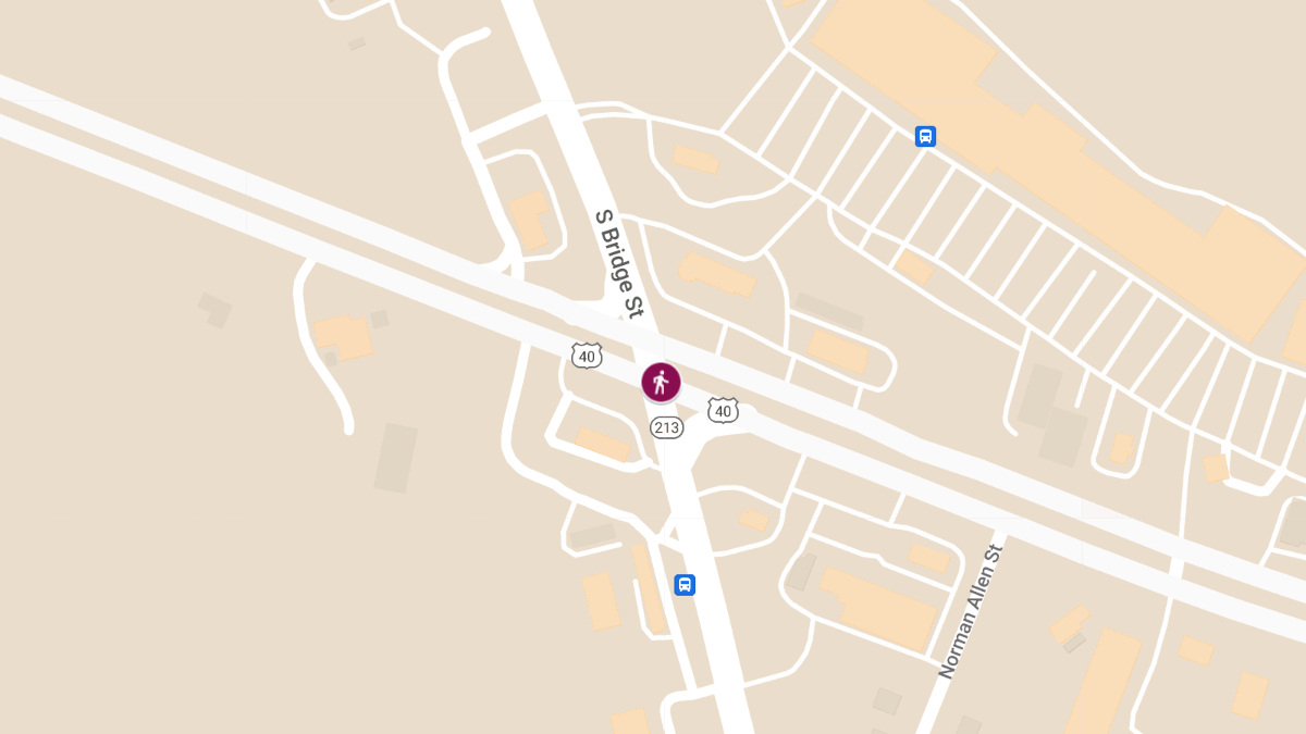 Pedestrian Struck in Hit-and-Run on Rt 40 at Rt 213, Victim Airlifted