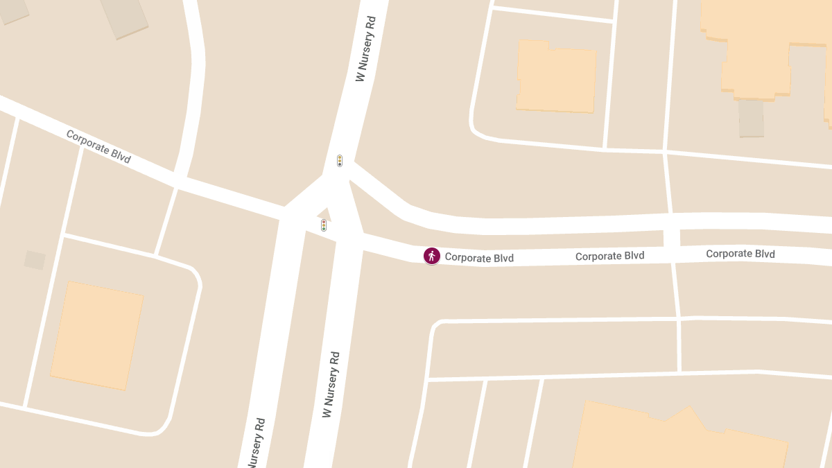 Pedestrian Struck on Corporate Blvd, Possible Critical Injuries