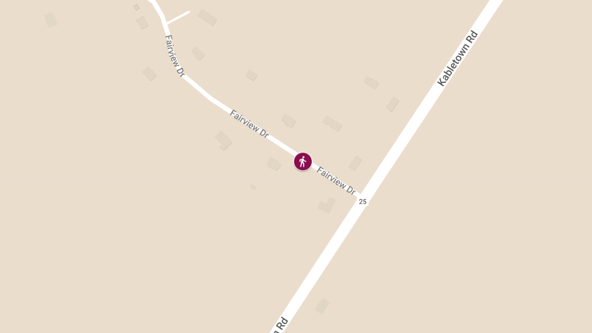 Pedestrian Struck on Fairview Dr (1)