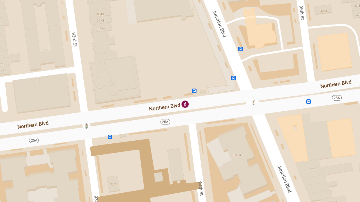 Pedestrian Struck on Northern Blvd