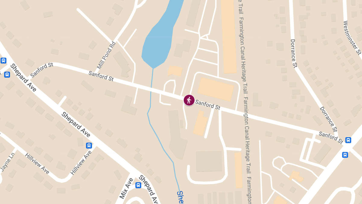 Pedestrian Struck on Sanford St, Injuries Reported