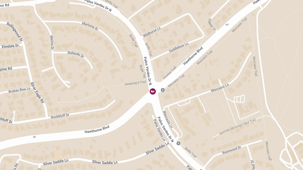 Person Injured in Crash at Hawthorne Blvd & Palos Verdes Dr N