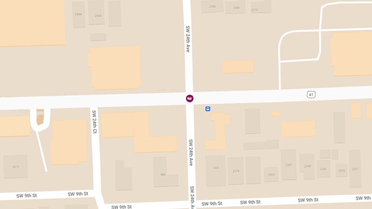 Person Injured in Crash at SW 24th Ave & SW 8th St