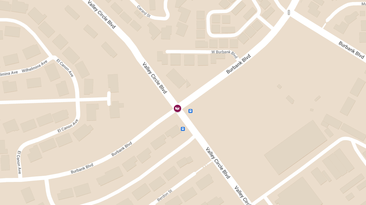 Person Injured in Hit-and-Run Crash at Valley Circle Blvd & Burbank Blvd