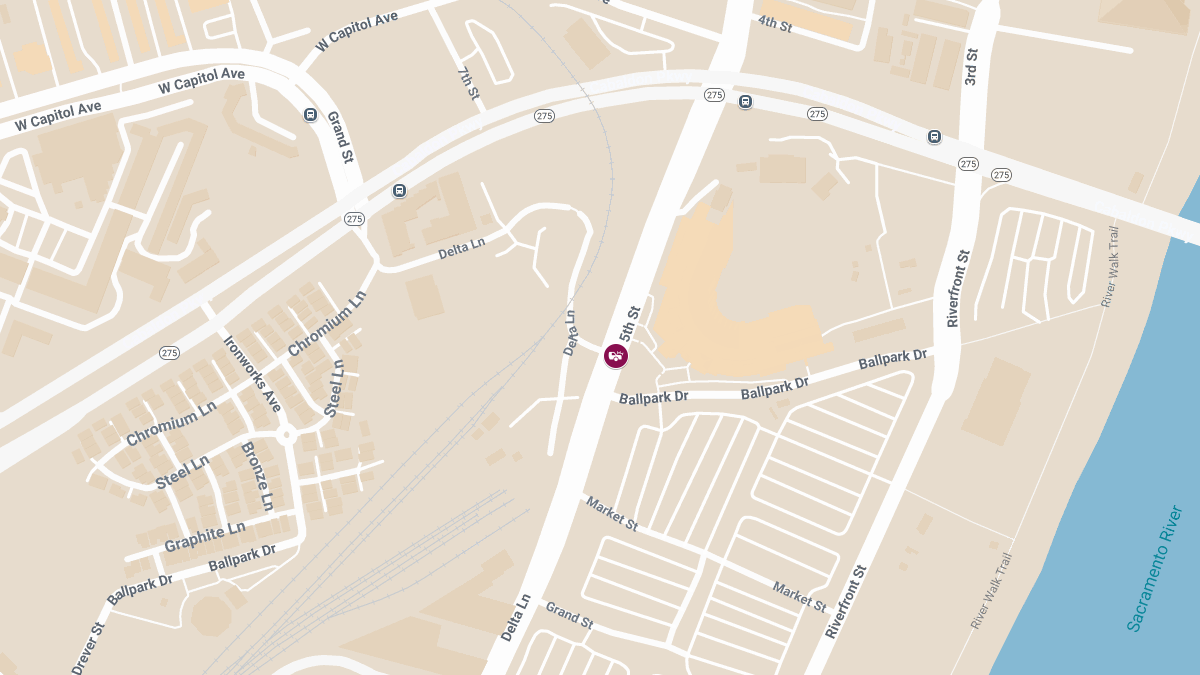 Person Injured in Two-Vehicle Collision at 5th St & Riske Ln