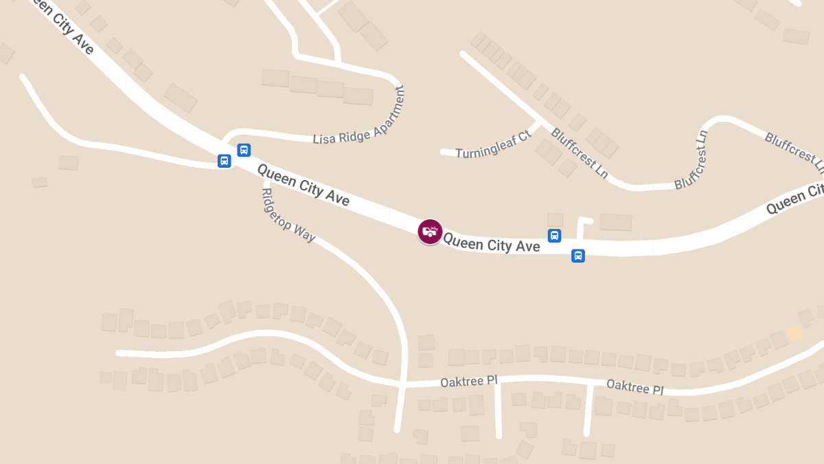Person Trapped After SUV Crash at 2418 Queen City Ave