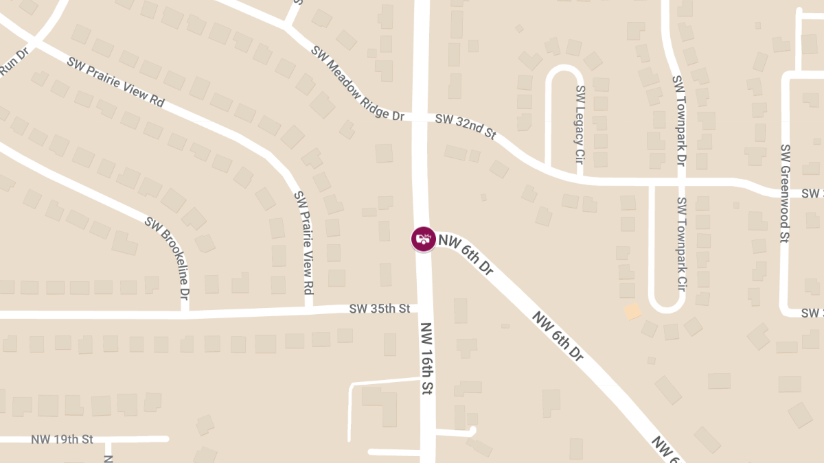 Personal Injury Accident at NW 16th St & NW 6th Dr