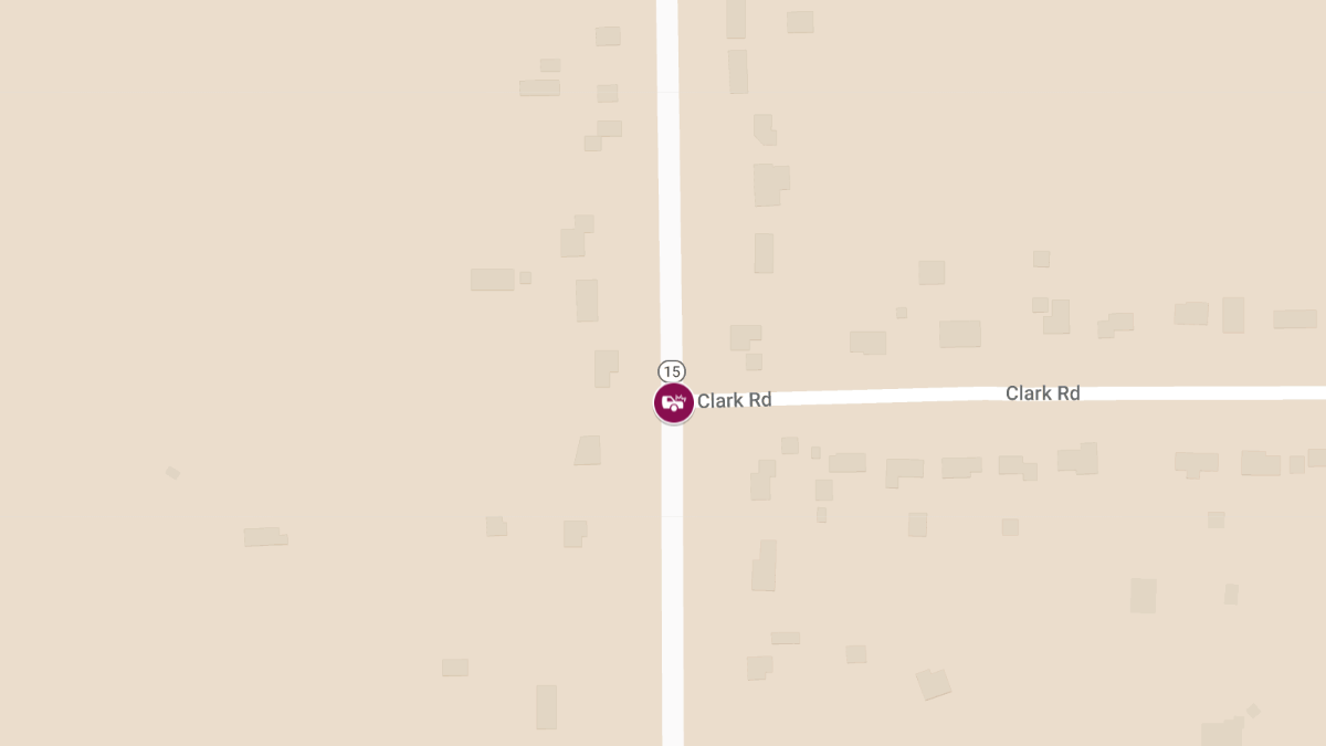 Personal Injury Crash at Clark Rd & N State Rd