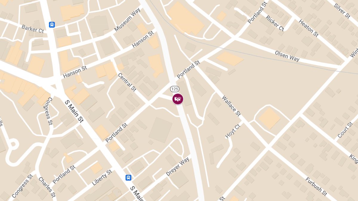Possible Head-On Collision on Rte 125 Near Main St