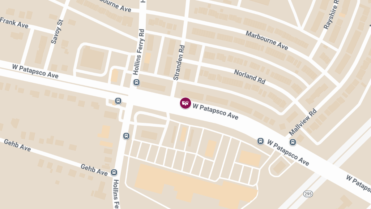 Possible Injuries Reported in Car Crash on W Patapsco Ave