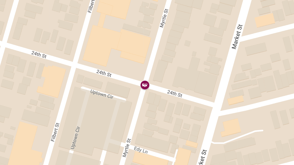 Pregnant Woman Injured in Two-Car Crash at 24th St & Myrtle St