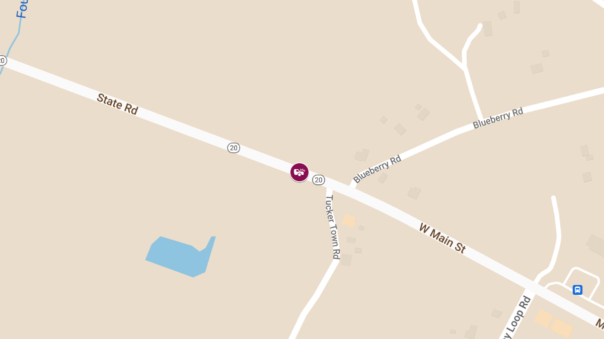 Roadblock and Injuries Reported in Crash on SR-20