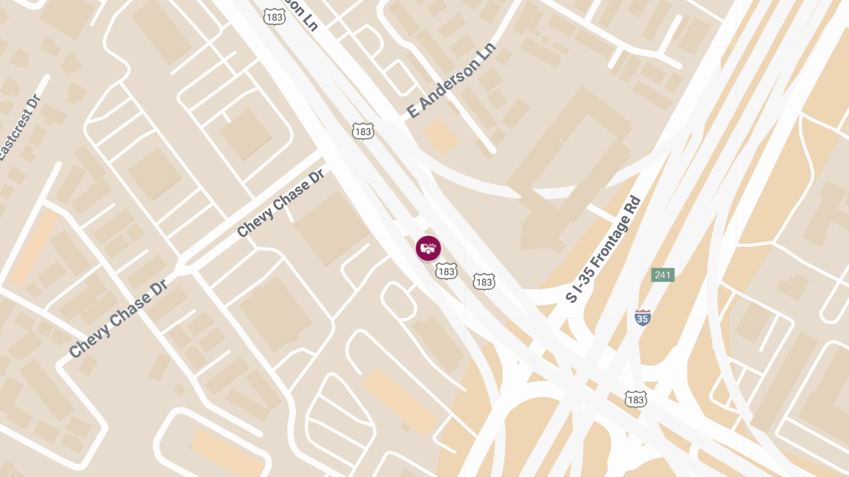 Rollover Accident With Injuries on S US 183 Hwy NB