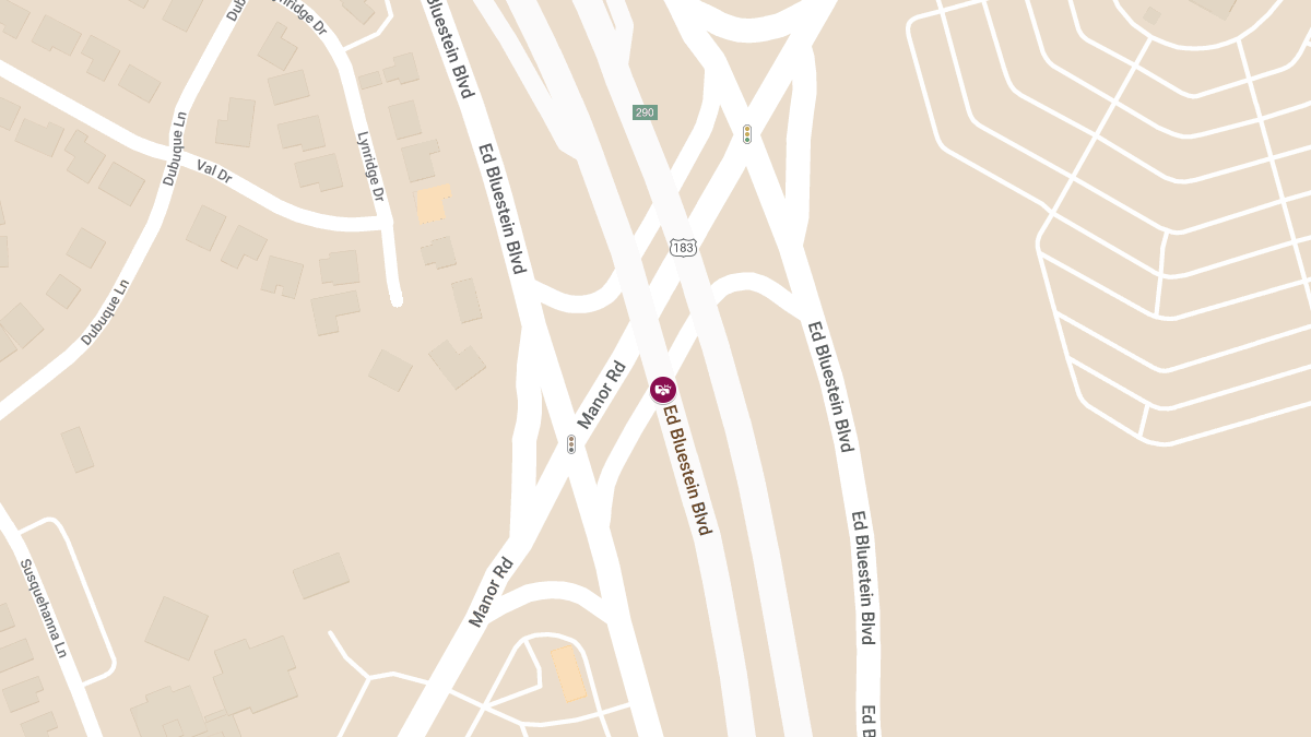 Rollover Crash With Injuries on Ed Bluestein Blvd Svrd NB