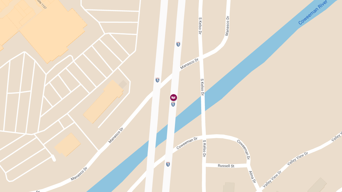 Rollover Crash With Injuries on I-5 SB at Milepost 35