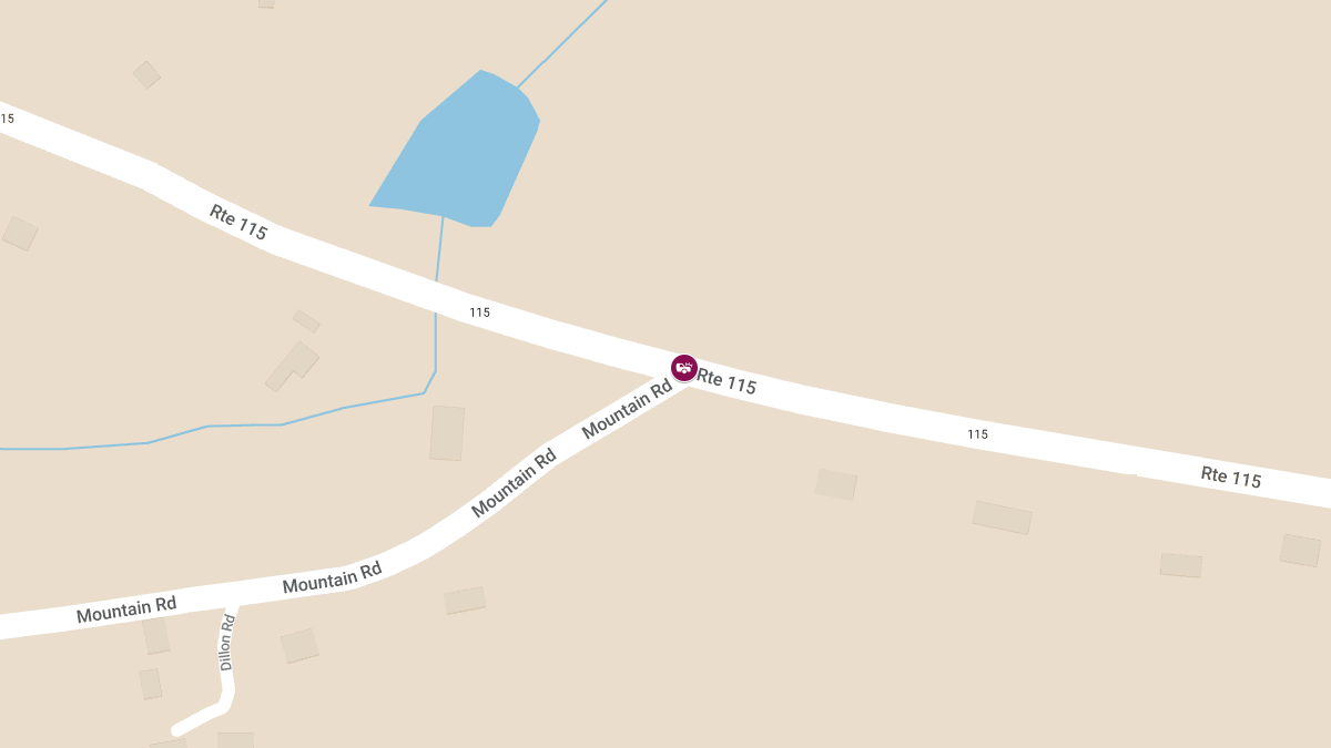 Rollover Crash With Injuries on Rt 115 & Mountain Rd