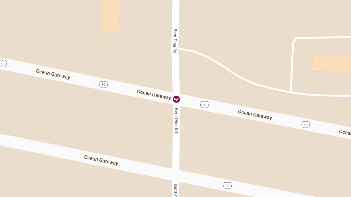 Rollover Crash with Entrapment on Route 50 at Bent Pine Rd