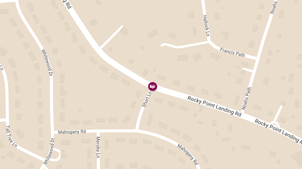 Rollover Crash with Injuries at Rocky Point Landing Rd & Short La