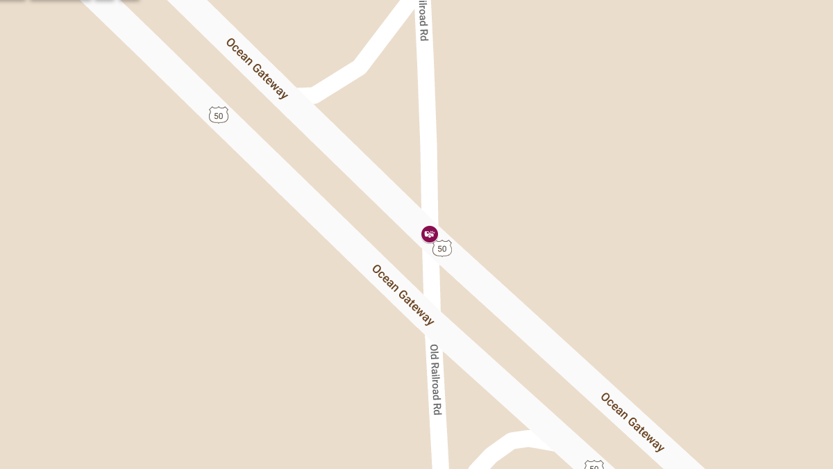 Rollover Crash with Injuries at Rt 50 & Old Railroad Rd